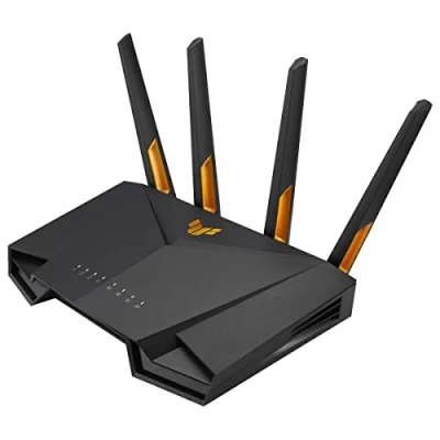 Immagine di ASUS TUF AX3000 V2, Router Estendibile con Mobile Tethering, Alternativa ai 4G 5G, Gaming, Dual Band, Wifi 6, 802.11ax, Game Mode, AiProtection Pro, Adaptive QoS, Port Forwarding