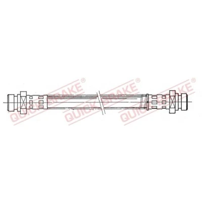 Immagine di QUICK BRAKE 22.507 Tubi Freno 245mm M10x1 con filettatura interna MITSUBISHI: PAJERO 2