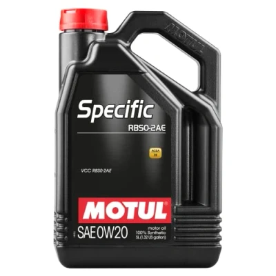 Immagine di Motul Speciale Olio lubrificante 106045/74 Specific RBS0 2AE 0W20 5L