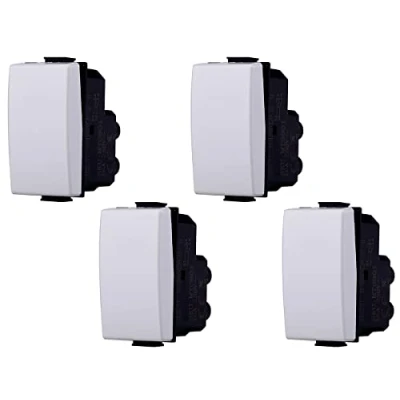Immagine di Deviatore Unipolare 1P 16A, Compatibile Con Bticino Matix, Da 1 Posto Modulo (4)