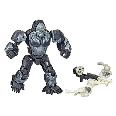 Immagine di Transformers Film Risveglio, Beast Alliance, Weaponizers, confezione da 2 con giocattolo di Optimus Primal, dai 6 anni in su, 12,5 cm