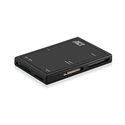Immagine di Act cables AC6370 lettore di schede usb 3.2, sd/microsd/sdhc, nero