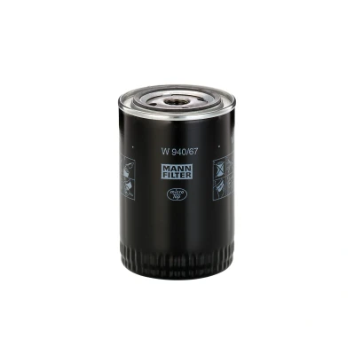 Immagine di MANN FILTER W 940/67 Filtro olio 3/4 16 UNF 1B con una valvola blocco arretramento ad avvitamento