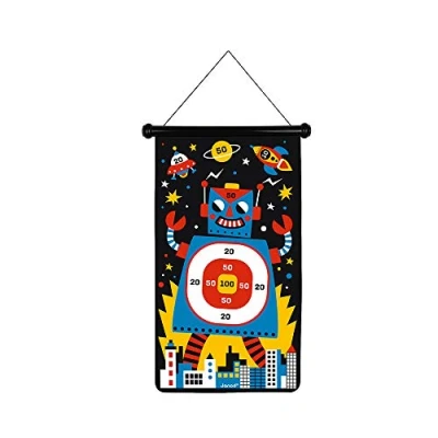 Immagine di Janod Gioco Delle Freccette Magnetico Robot, Double Face, Di Abilità, per Sviluppare L’Agilità e la Concentrazione, 6 Da 4 Anni in su, J02073