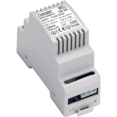 Immagine di Comatec TBD2/AR.0150.12/E8 Alimentatore per guida DIN 12 V/DC 1.5 A 18 W Contenuto 1 pz.