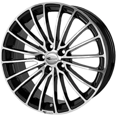 Immagine di Brock 4 x B24 7J R17 Nero Lucido PCD 108 ET25 65.1 CB Carta Lega Determinada