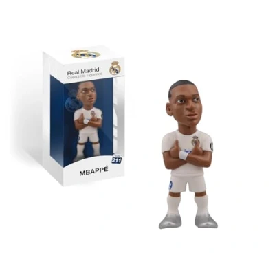 Immagine di MINIX COLLECTIBLE FIGURINES MN18451 Statuetta di Mbappé, Real Madrid, da collezione, 12 cm, idea regalo per bambini e adulti, fan calcio