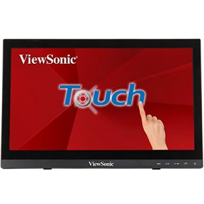 Immagine di Viewsonic TD1630 3 Monitor touch screen ERP B (A G) 40.6 cm (16 pollici) 1366 x 768 Pixel 16:9 12 ms HDMI ™, USB, VGA, Jack TN LCD