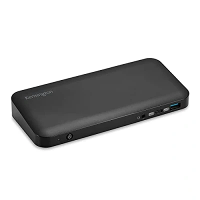 Immagine di Kensington Docking Station USB C SD4845P Progettata per Microsoft Surface, Triplo Schermo 4K Thunderbolt 3 e 4, Alimentazione da 85 W, 2 porte A 3.2, Porta HDMI 2.0 3.2 (K34440WW)