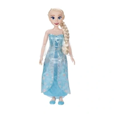 Immagine di Frozen bambola alta 80 cm di Elsa con accessori, una compagna gioco perfetta, completamente articolata, sta anche in piedi da sola!