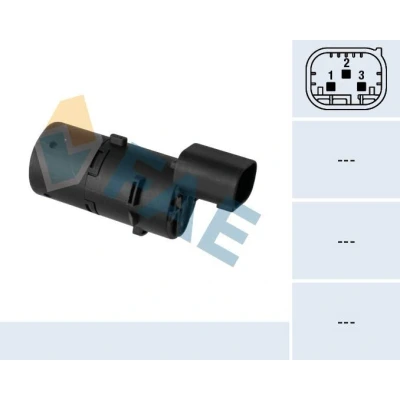 Immagine di FAE 66071 Sensori Parcheggio posteriore nero Sensore ad ultrasuoni FORD: Focus 2 Kombi, 2, MONDEO 3 Kombi