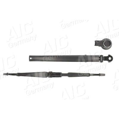 Immagine di Braccio tergi, Pulizia cristalli Aic 56857 posteriore con calotta/coperchio, spazzola tergi integrata VOLKSWAGEN: Fox Hatchback