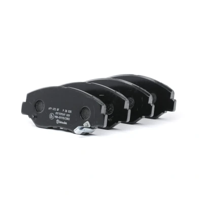 Immagine di BREMBO P 28 035 Kit pastiglie freno con segnalatore acustico usura senza accessori HONDA: Accord 7 Tourer, CIVIC 10, CR V 2