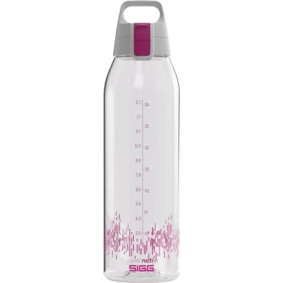Immagine di Sigg Borraccia Tritan Total Clear ONE Perfetta Per Bevande Gassate Lavabile In Lavastoviglie Ermetica Leggera Resistente Ai Graffi Senza BPA 1,5L Berry