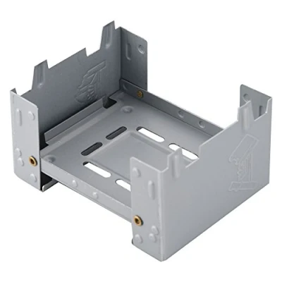 Immagine di Fornello Ad Alcool, Esbit Sacchetti Pieghevoli Fornelli Da Campeggio Con Bruciatore Alcool Tascabile Per Escursionismo All&#039;aperto Picnic 95 X 75 Mm