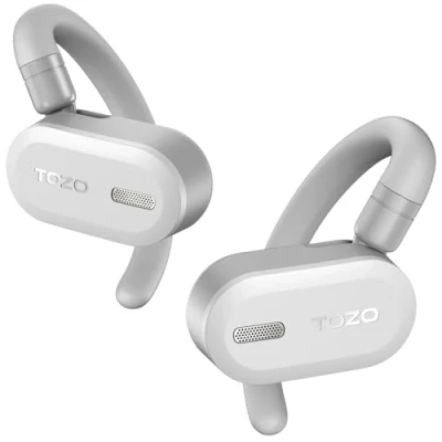 Immagine di TOZO O2 Cuffie Wireless Leggere con Regolazione Multi Angolo, Auricolari Bluetooth True 5.3 Design Open Ear per un Comfort Duraturo, Chiamate Cristalline Guida e Riunioni