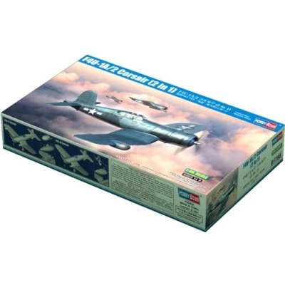 Immagine di Hobby Boss 81788 F4U 1A/2 CORSAIR 2 in 1 scala 1/48 scatola di montaggio plastica