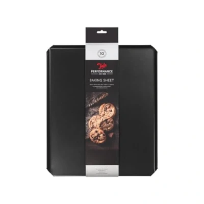 Immagine di Tala Teglia da Forno Professionale in Acciaio al Carbonio con Rivestimento Antiaderente Eclipse Premium, Perfetta per Cucinare e arrostire, 35,5 x 42 1 cm