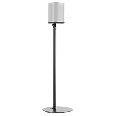 Immagine di RICOO Supporto altoparlanti LH054 F da terra per Sonos One SL &amp; Play:1 Fissaggio piedistallo altoparlante bluetooth Colonna pavimento WLAN Airplay