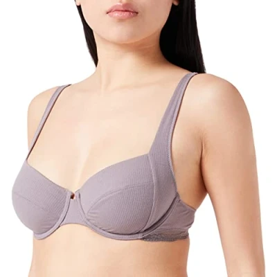 Immagine di Triumph Natural Spotlight Reggiseno con ferretto, Donna, Taglia: 80D, Pigeon grey
