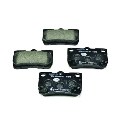 Immagine di HELLA 8DB 355 006 971 Kit pastiglie freno con segnalatore acustico usura LEXUS: IS 2, GS III