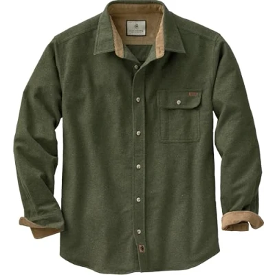 Immagine di Legendary Whitetails Camicia da Uomo Buck Camp Flanella Button Down (Confezione 1)