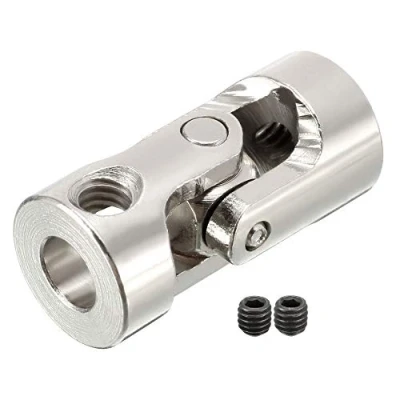 Immagine di giunto universale per albero dello sterzo da 2 a 10 mm, cardanico barca, auto, accessori fai te (4 x 4 mm)