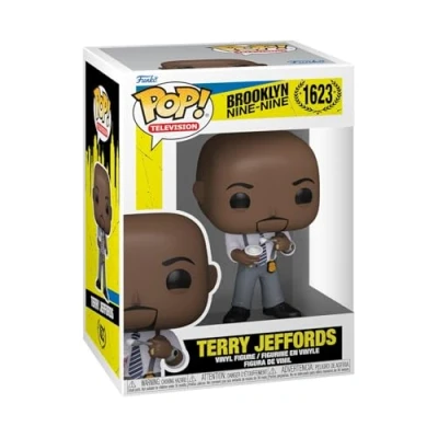 Immagine di Funko POP! TV: BNN Terry Jeffords With Yogurt Brooklyn Nine Figura In Vinile Da Collezione Idea Regalo Merchandising Ufficiale Giocattoli Per Bambini E Adulti TV Fans