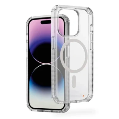 Immagine di Hama Extreme Protect Backcover per cellulare Apple iPhone 14 Pro Trasparente Compatibile con MagSafe