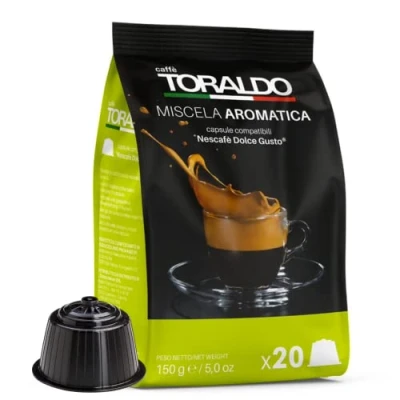 Immagine di CAFFÈ TORALDO Capsule Compatibile Dolce Gusto* (100 Unità, Miscela Aromatica)