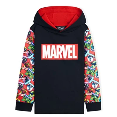 Immagine di Marvel Felpa Bambino Avengers Felpe con Cappuccio (3 4 Anni, Multicolore)