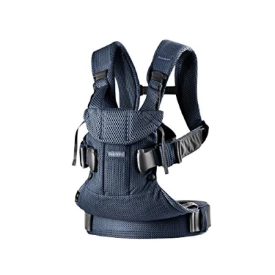 Immagine di BabyBjörn Marsupio One Air, Mesh 3D, Blu navy