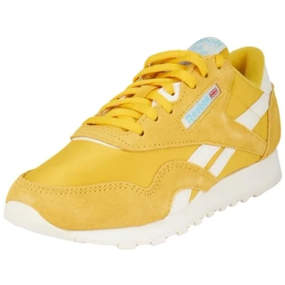 Immagine di Reebok Nylon Classico, Sneaker Donna, Team Yellow F23 Giallo Gesso F23, 35.5 EU