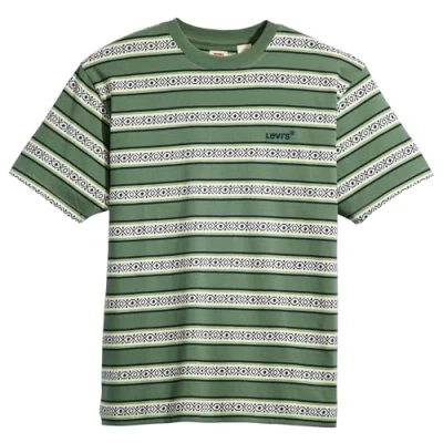 Immagine di Levi&#039;s TAB Vintage TEE Tshirt basic, Uomo, Taglia: XS, Otis geo stripe dark forest