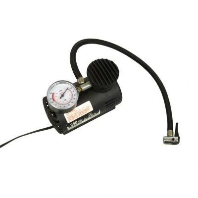 Immagine di CARPOINT 0623218 Compressore d&#039;aria 12 250 17 elettrico con alimentazione da accendisigari, portatile