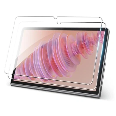 Immagine di Heioloo [2 Piezas Cristal Templado para lenovo tab plus Protector de Pantalla Vidrio Templado, Sin Burbujas, Dureza 9H, Resistente a Arañazos
