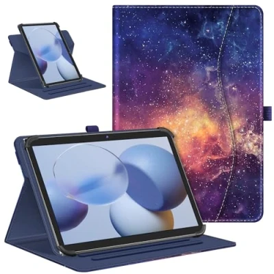 Immagine di FINTIE Custodia Universale per 10 Pollici Tablet 360 Gradi di Girevole Cover Case con Tasca Compaibile HiGrace/TECLAST/Blackview/YOTOPT/MEBERRY/DOOGEE/YESTEL 9&quot; 10.9&quot;, Galaxy