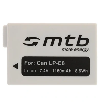 Immagine di Batteria LP E8 per Canon EOS 550D 600D 650D 700D / Rebel T2i T3i T4i T5i..+vedi lista!