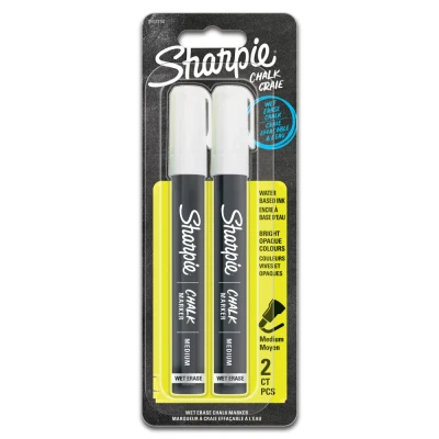 Immagine di Marcatore a gesso Sharpie bianco 2 pz