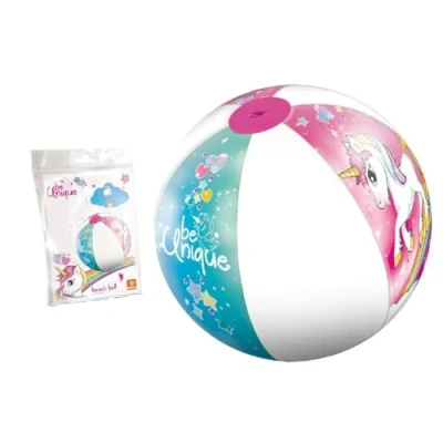 Immagine di Mondo Toys Unicorn Beach Ball Pallone da Spiaggia Colorato Gonfiabile Ottimo per Giocarci in Acqua Adatto a Bambini / Ragazzi Adulti 50 cm. di Diametro 16779