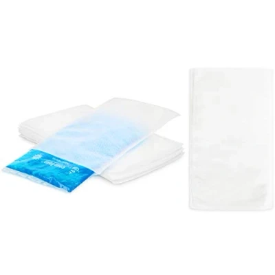 Immagine di com four® 10x Fodera monouso Non Tessuta per la Compressione di Gel Multipli Caldi e Freddi Cool Pack Copertura Protettiva Proteggere Pelle