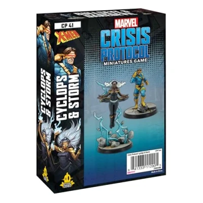 Immagine di Atomic Mass Games Marvel Crisis Protocol: Character Pack: Storm and Cyclops Miniature Game