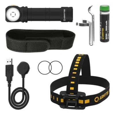 Immagine di ArmyTek Wizard C2 Pro Magnet White LED (monocolore) Lampada portatile con supporto magnetico a batteria ricaricabile 2500 lm 4800 h 65 g