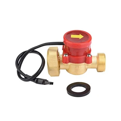 Immagine di Flussostato acqua, G1 G3 / 4 Filetto Interruttore controllo flusso acqua 220 V Pompa Sensore di automatico