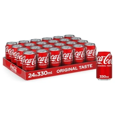 Immagine di Coca Cola Coke Soft Drink Can 330ml Ref A00768 [Pack 24]
