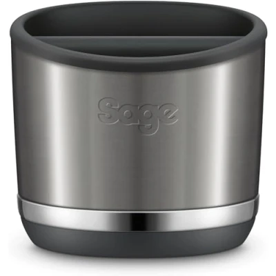 Immagine di Sage The Knock Box 20 Scatola per bussare al caffè Smaltimento Facile e Pulito Contiene Fino a Capsule di Espresso Acciaio Inox Spazzolato
