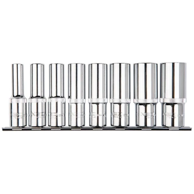 Immagine di NEO TOOLS 08 650 Set bussole 8 Spline Acciaio al cromo vanadio 1/2