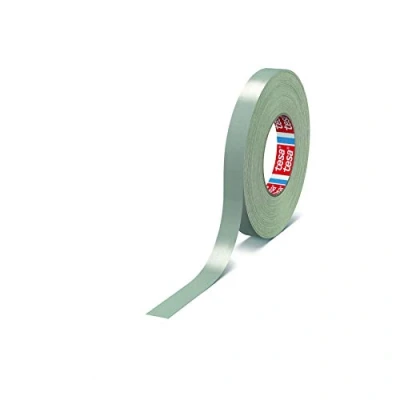 Immagine di tesa band 4651 Nastro in tessuto ad alte prestazioni, varie larghezze e colori (15 mm x 50 m, grigio)