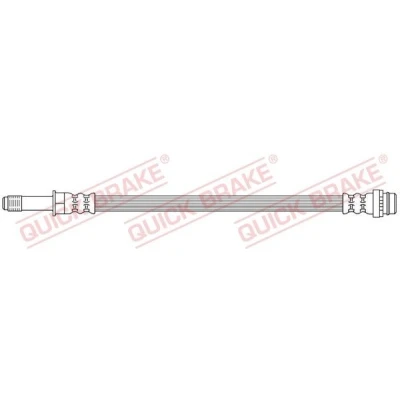 Immagine di QUICK BRAKE 37.037 Tubi Freno 160mm M10x1 con filettatura interna, esterna FORD: S Max Mk1, MONDEO 4 Turnier