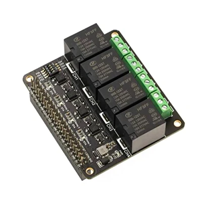 Immagine di xicoolee 4 CH Relay Raspberry Pi Power Expansion Board Module Four Channel, for Zero/Zero W/Zero WH/2B/3B/3B+/4B